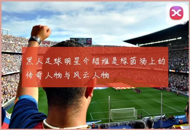 黑人足球明星介绍谁是绿茵场上的传奇人物与风云人物